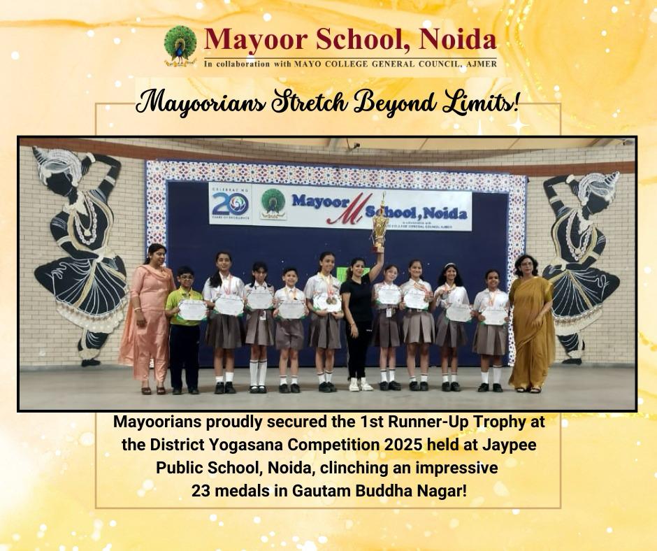 Mayoorians Stretch Beyond Limits!
